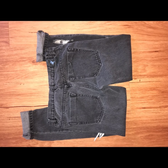 Black ONE TEASPOON trashed freebird jeans - Picture 6 of 7